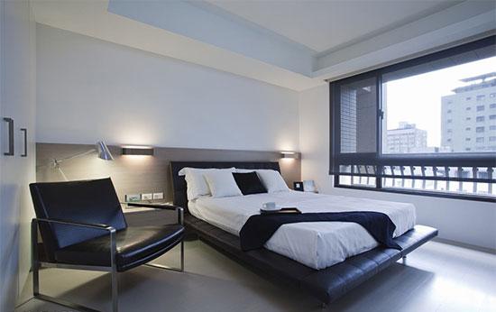 165平黑白简约家 成就自在悠闲的居家氛围