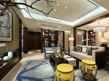 荆州中式114平三居