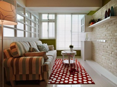 荆州67平乡村田园两居室