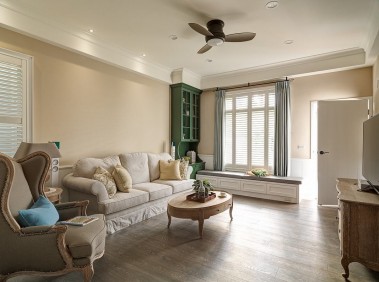 荆州80平简约田园一居室