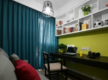 有基调的现代简约风，色彩的冲击不一样的视觉感受