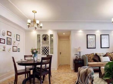 荆州107平简约美式3居