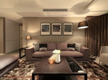 香格里拉现代前卫风格三房二厅设计