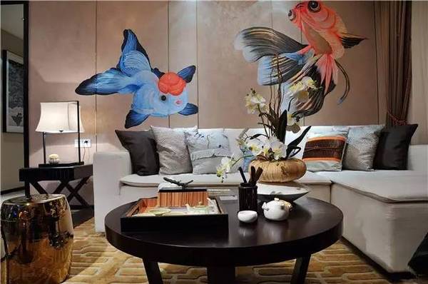 荆州装修130㎡新中式创意室内设计