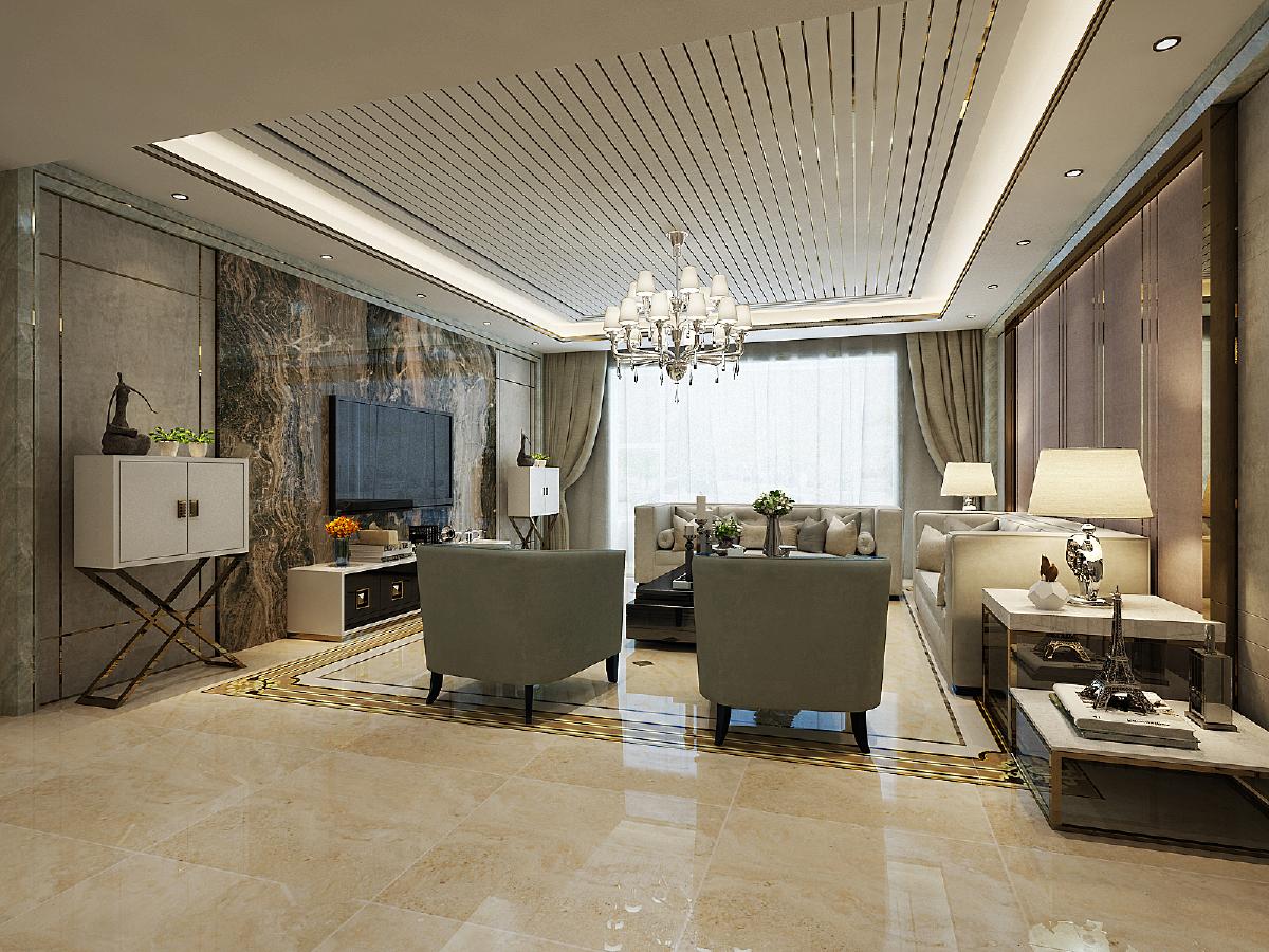 荆州装修：时尚奢华的后现代风格