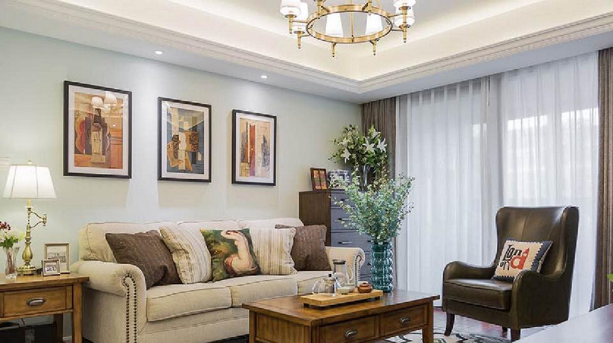  荆州89平简约美式家    小夫妻温馨世界