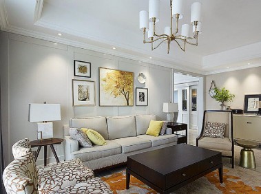 荆州 130平美式温馨3居   小资格调