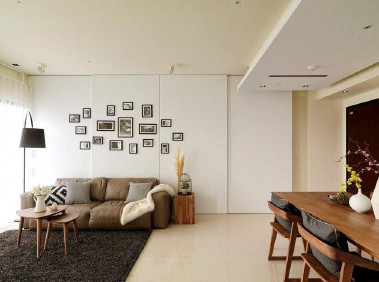 荆州二居室品味简约北欧风小户型