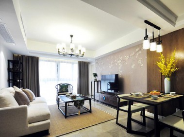 荆州108平新中式3居 东方的静谧安逸