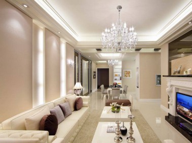 荆州欧式新古典居家四居   净白奢华