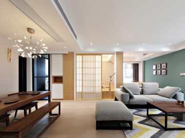 荆州118平北欧淡雅3居   精致时尚搭配