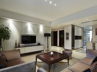 荆州112平现代简约3居室  时尚又温馨