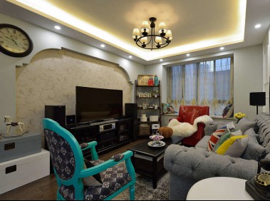 荆州100平美式地中海二居