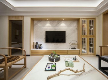 荆州160平现代简约中式    禅意《清风韵》