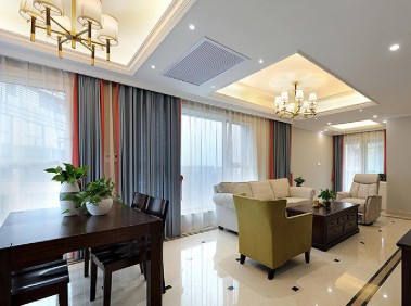 150平简约美式3居    寻一芳庭院