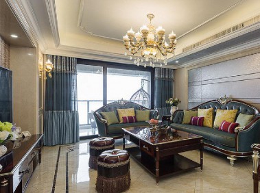 荆州130平欧式混搭3居    演绎舒适人居